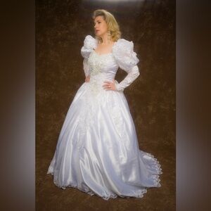 Princess wedding gown